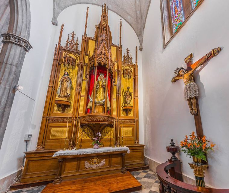 San Cristobal de La Laguna : Cathedral ticket w/ audioguide - The Virgen de los Remedios altarpiece and the Italian marble pulpit