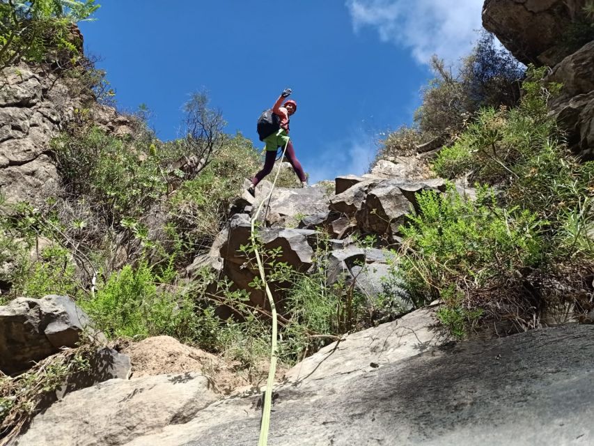 Santa Cruz de Tenerife: Vilaflor Canyoning Tour - Multiple rappels, changing techniques: same route, different adventures