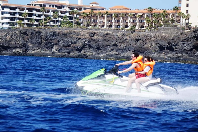 Single Jet Ski Ride with Pickup & Drop-off in Tenerife South - Drinks Included and the Wet-Gear Reality Check