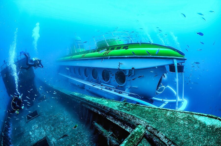 Southern Tenerife: 50-Minute Submarine Dive - Amarilla Marina is the whole point