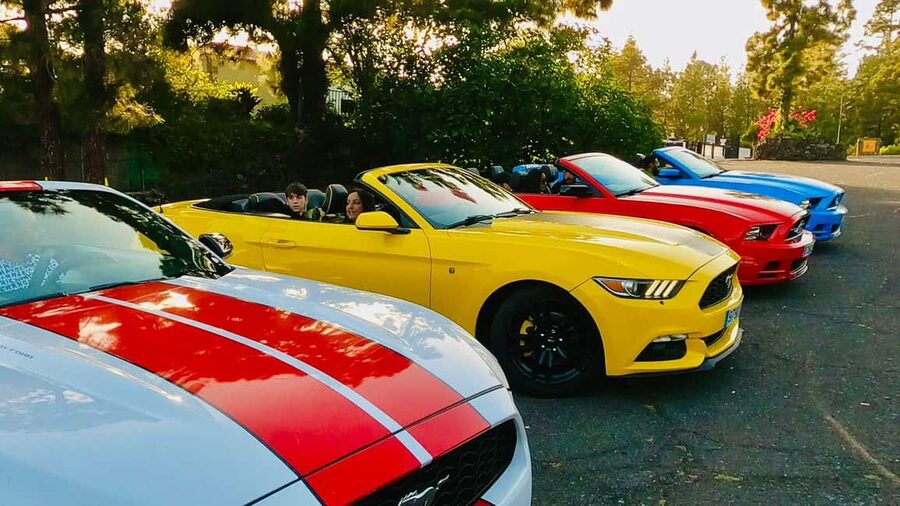 Sunset tour of Mount Teide on a quad bike and in a Mustang convertible - The Ford Mustang cabrio: driving the icon (and managing expectations)
