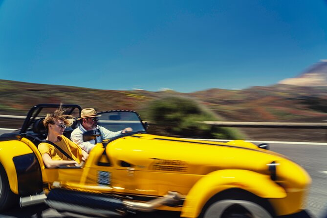 T EN erife at the wheel of a Caterham Lotus 7 - Practical Tips for Comfort, Photos, and a Smooth Ride