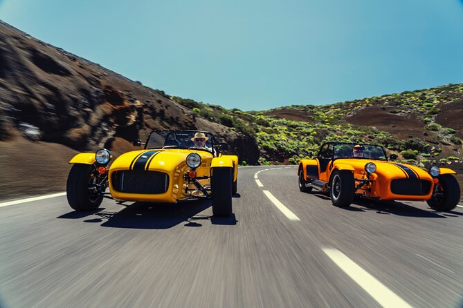 T EN erife at the wheel of a Caterham Lotus 7 - A Teide-Style Route Through Oratava, Pines, Observatories and Anaga