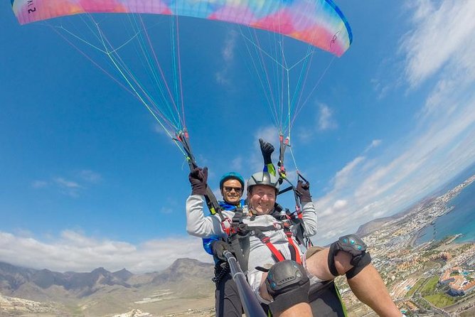 Tandem Paragliding Flight in South Tenerife - What if weather ruins your schedule? (Flexibility is part of the deal)