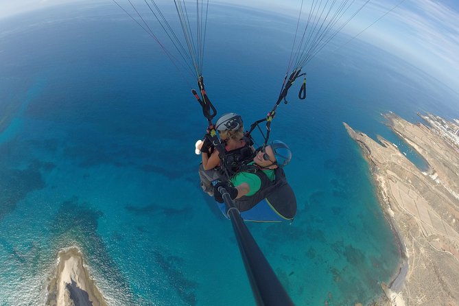 Tandem Paragliding Flight in South Tenerife - GoPro photos and videos: how the memory part works