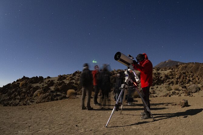 Teide National Park: Moonlight Tour & Stargazing Experience - Moonlit Teide in 80 minutes: what you’re really buying for $41