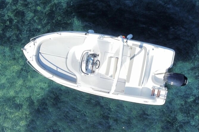 Tenerife Boat Rental in Costa Adeje - Bluetooth speakers, cooler with ice and water, and onboard comfort