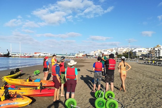 Tenerife by Kayak Adventure in small group - Snorkel Time Near Palm-Mar: How the Turtle Moment Usually Happens