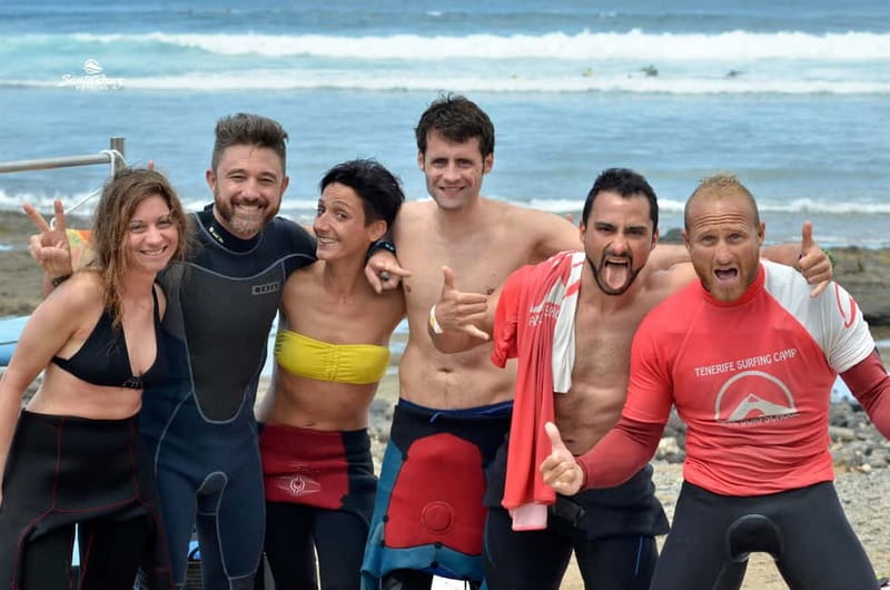 Tenerife : clases de surf para principiantes y intermedios - Playa de Las Americas: why this beach makes surf lessons easier