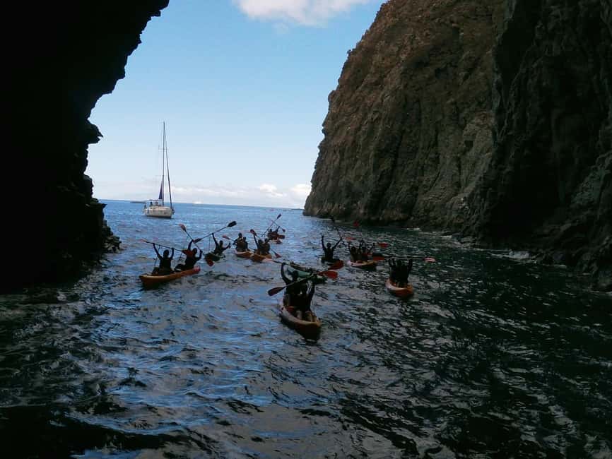 Tenerife: Eco Kayak & Snorkeling - Snorkeling stop in the marine reserve: optional, gear-included, and respectful