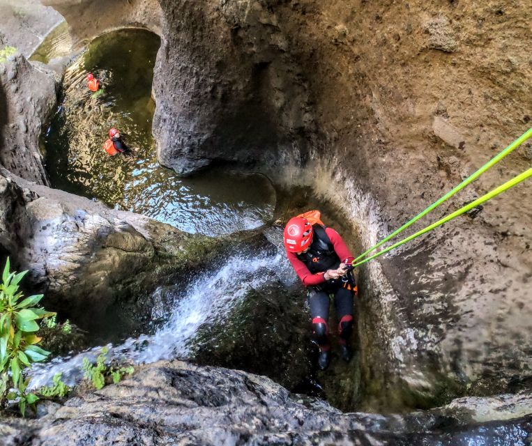 Tenerife: Guided Canyoning Experience - Jumps Up to 8 Meters and Rappels Up to 17 Meters: Thrill With Rules