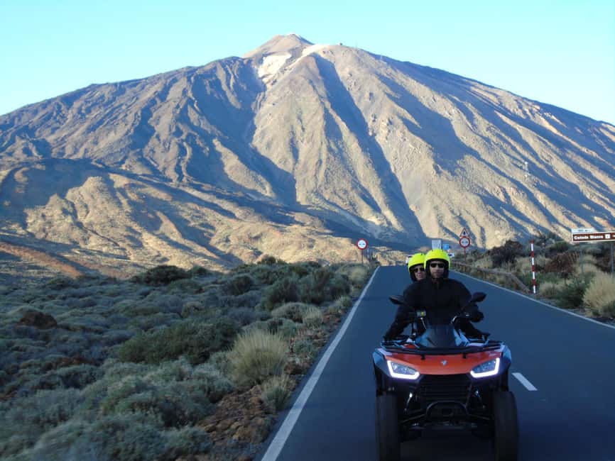 Tenerife: Guided Quad Bike Tour to Teide National Park - The 50 km Route: What the Ride Feels Like
