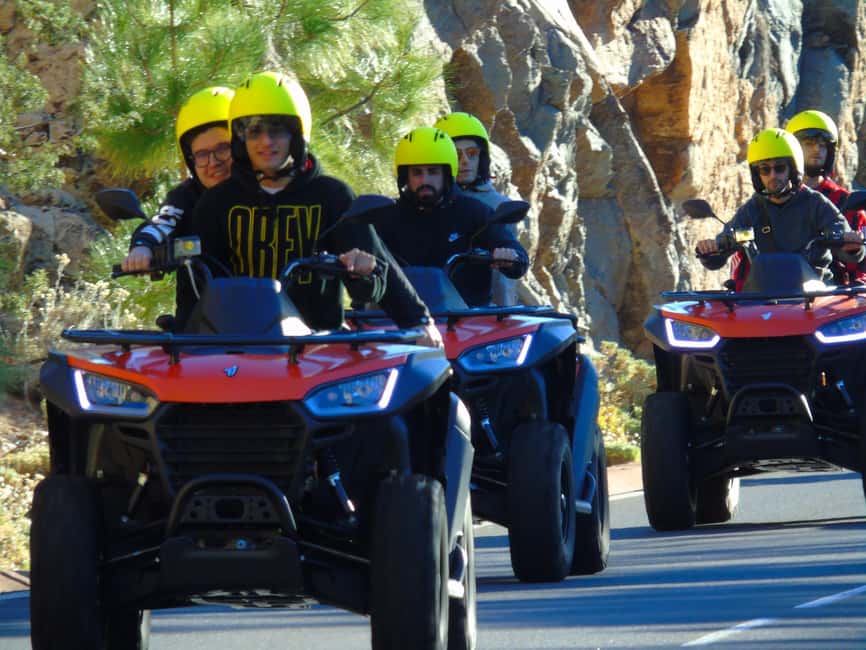Tenerife: Guided Quad Bike Tour to Teide National Park - Teide National Park: Craggy Rock, Volcanic Time, and Guide Stories