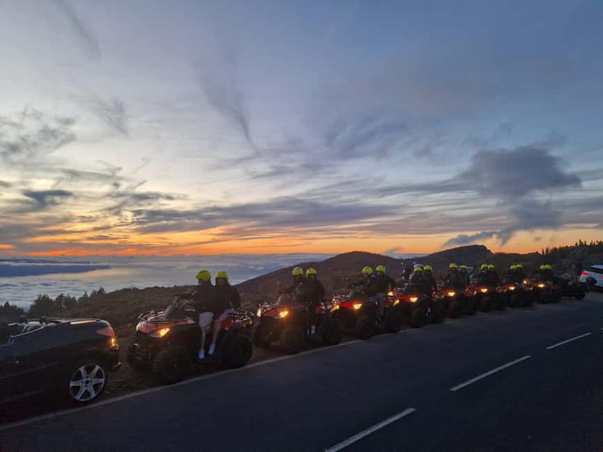 Tenerife: Guided Quad Bike Tour to Teide National Park - The Return Trip and Watching the Sky Change