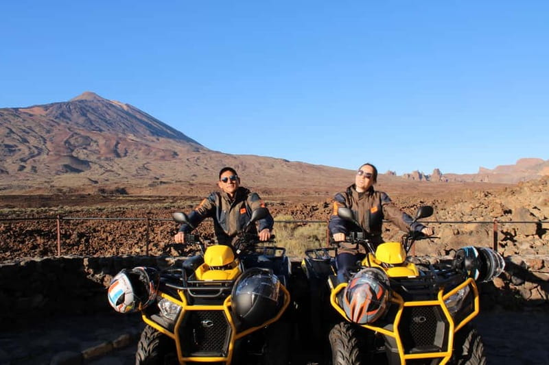 Tenerife, Guided Quad Tour on Mount Teide with Drink - Riding Teide’s volcanic terrain: lava fields, cones, and real plant life