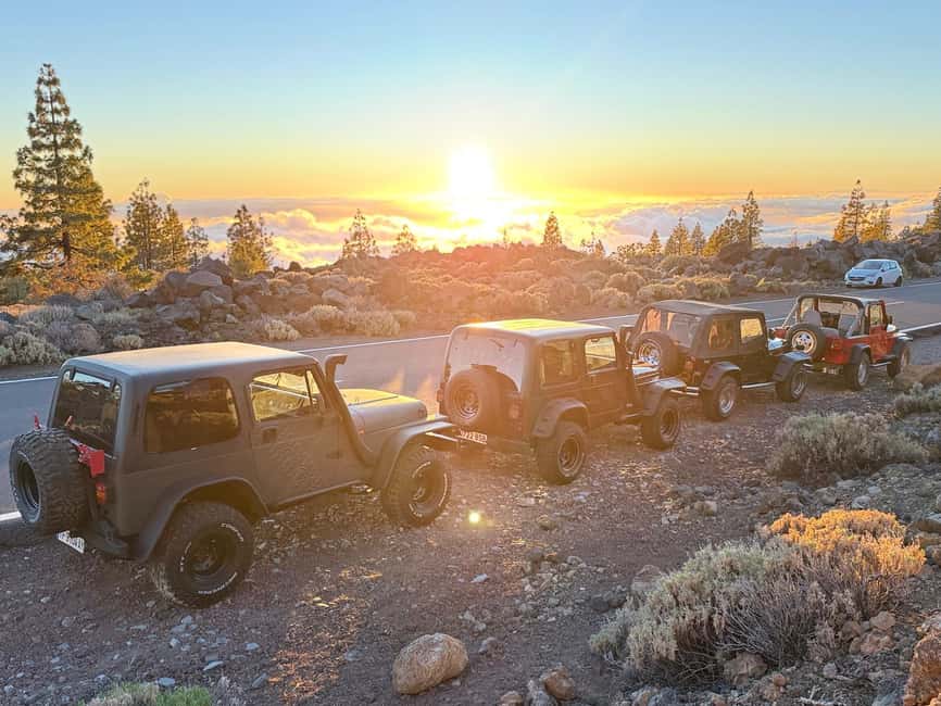 Tenerife: Jeep Wrangler Tour to Mount Teide, Day and Sunset - Key highlights that matter (not just what sounds cool)