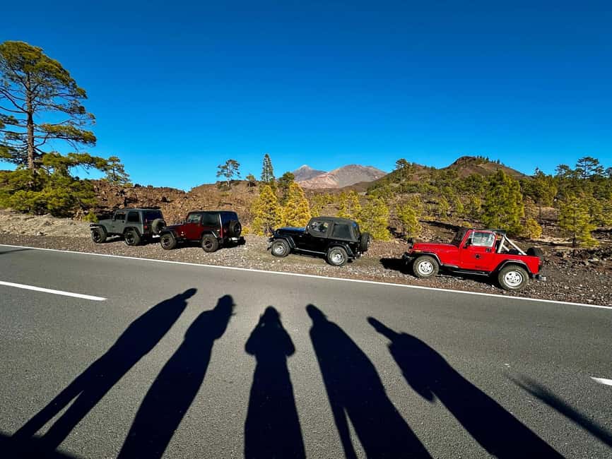 Tenerife: Jeep Wrangler Tour to Mount Teide, Day and Sunset - From Costa Adeje to Teide: how the ride teaches you what you’re seeing