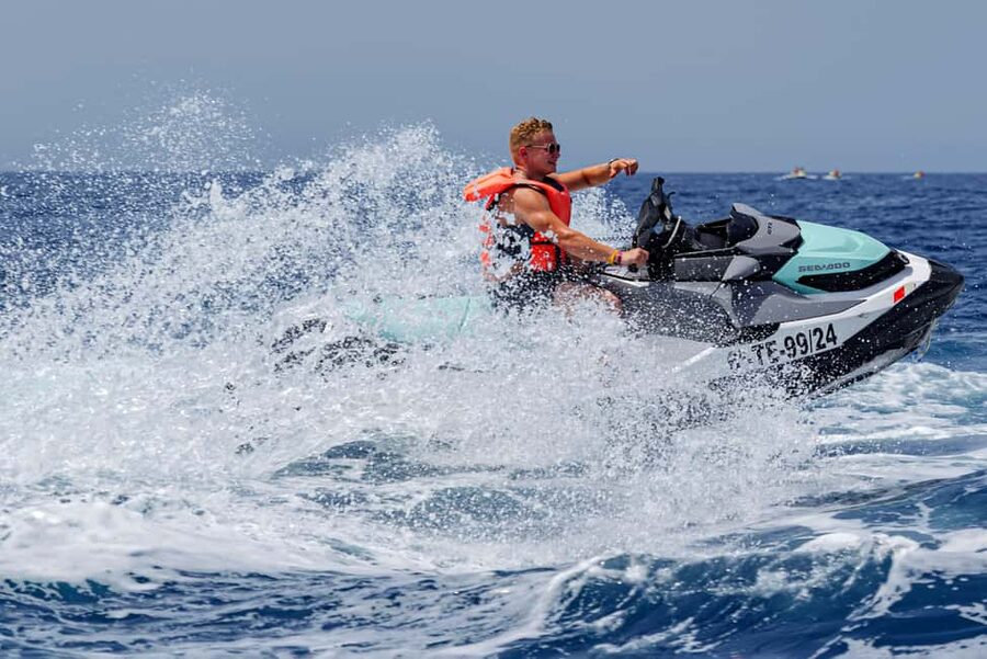Tenerife: Jet Ski Ocean Safari with Optional Transfer - Tenerife’s coastline from the Atlantic: the part you’ll remember