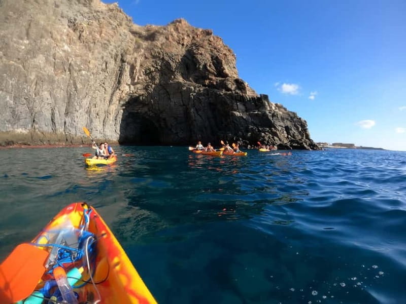 Tenerife: Kayak Sea Safari with Snorkel and Snacks - The secret stop: swimming or snorkeling at your own comfort level