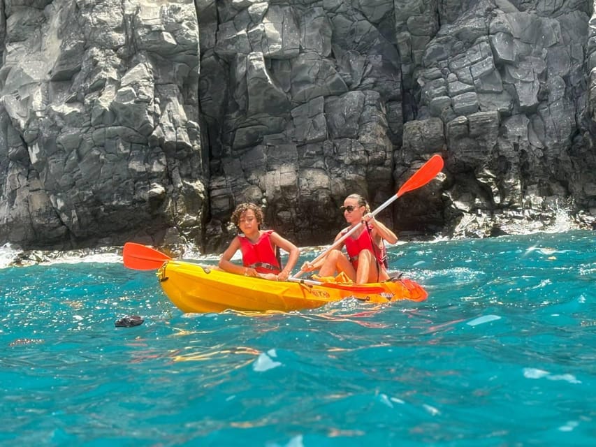 Tenerife: Kayak & Snorkeling, Marine Fauna Watching - Paddling segment two: short enough to stay fun