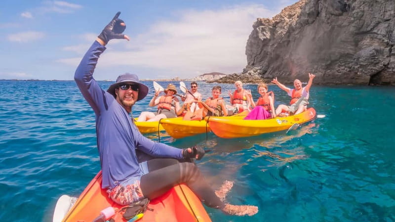 Tenerife: Kayak & Snorkeling Tour - Small Groups - Getting Ready at SeaThru-Kayaks Tenerife in Los Cristianos