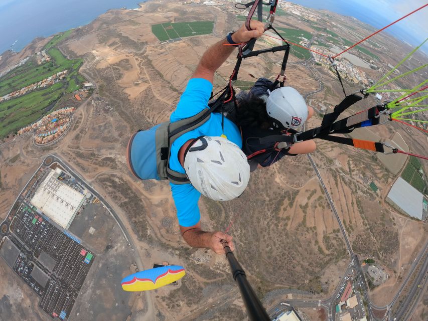 Tenerife: Paragliding with National Champion Paraglider - Photos and Souvenirs: Included GoPro, Then Optional Upgrades