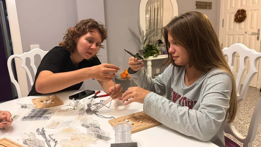 Tenerife: Pearl Jewelry-Making Workshop with Designer - Materials and tools: freshwater pearls, natural stones, and titanium steel