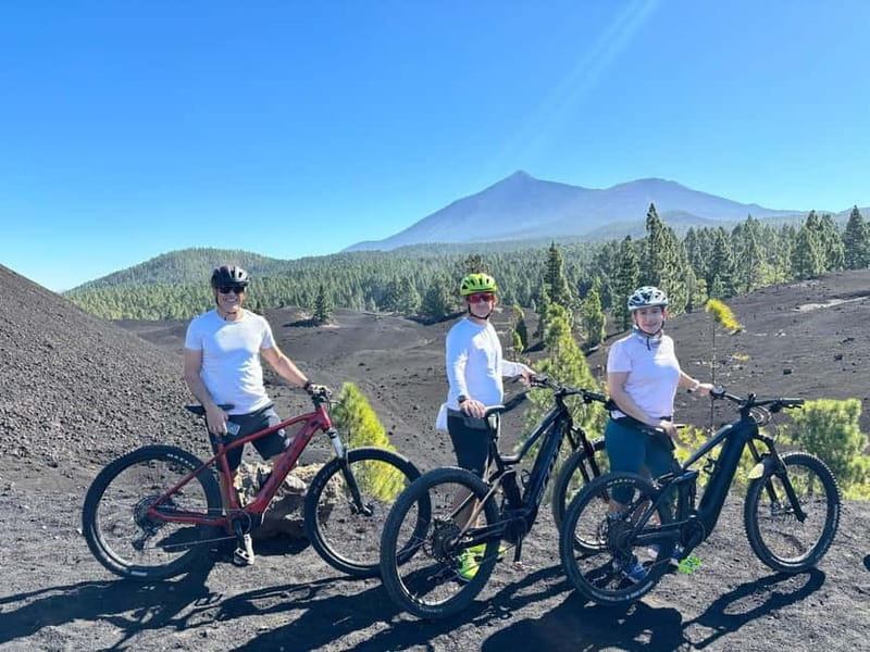 Tenerife: premium e-bike ride at Chineyro volcanic area - The 1909 lava-flow story: car-free climbing with surprising meaning