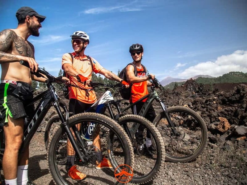 Tenerife: premium e-bike ride at Chineyro volcanic area - What to pack: cold air, eye protection, and shoes that grip