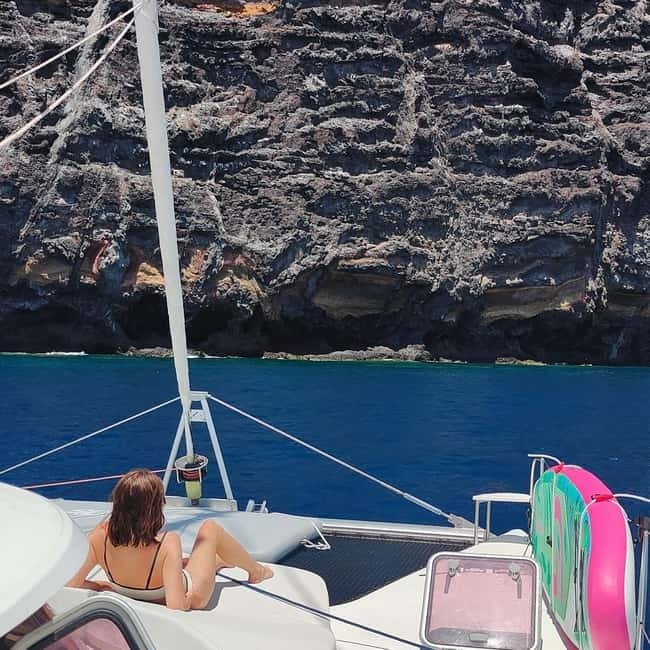 Tenerife: PRIVATE Catamaran cruise with Lunch and Drinks - Price and Value: $824 for Up to 8 People