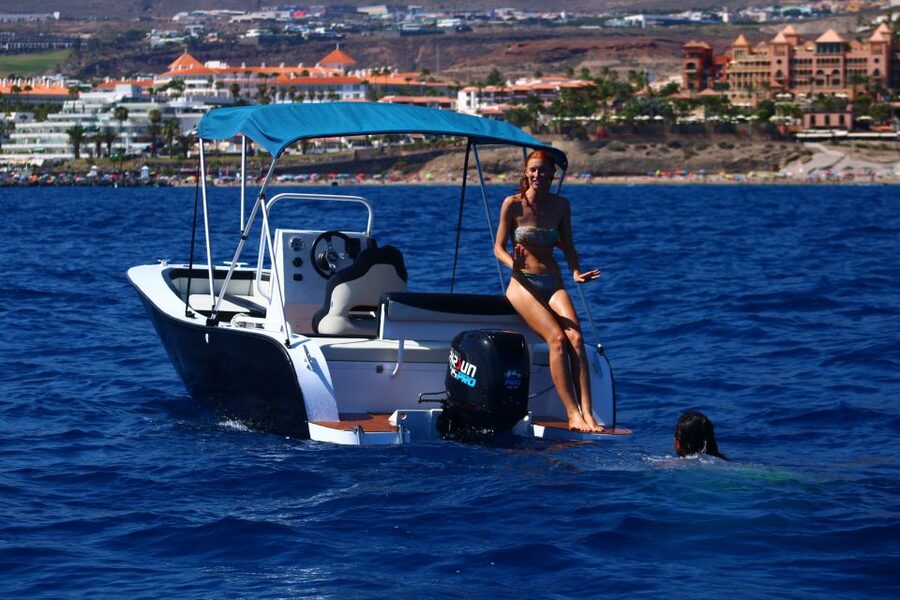 Tenerife: Rent a Boat with No License, Self Drive - A One-Hour Self-Drive Boat Rental Off Tenerife