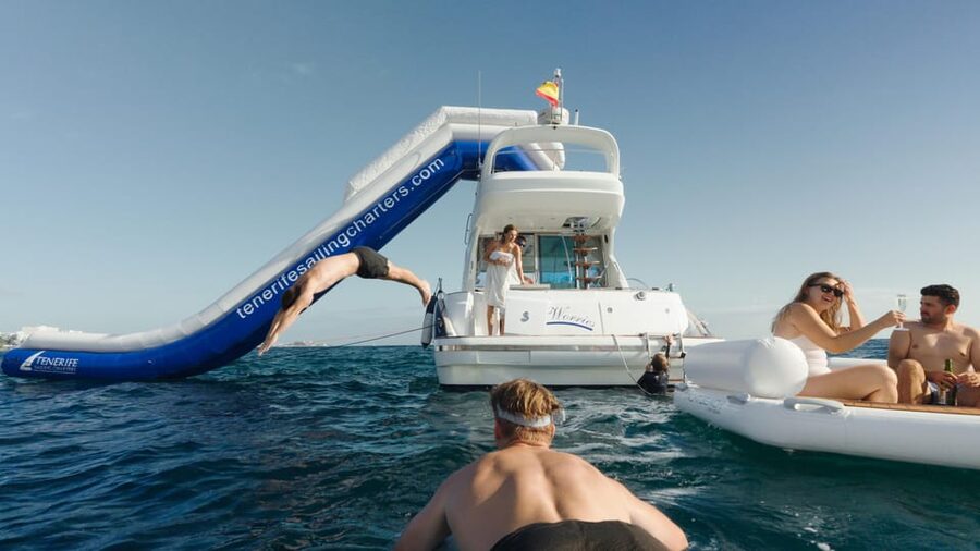 Tenerife: Shared Yacht Cruise with Champagne and Tapas - Guided cruising rhythm: 10:30 departure and how the day unfolds