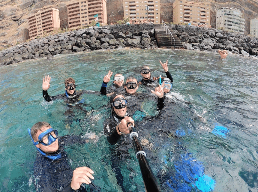 Tenerife : Snorkeling underwater with freediving Instructor - A 3-Hour Apnea-Coached Snorkel at Radazul Beach