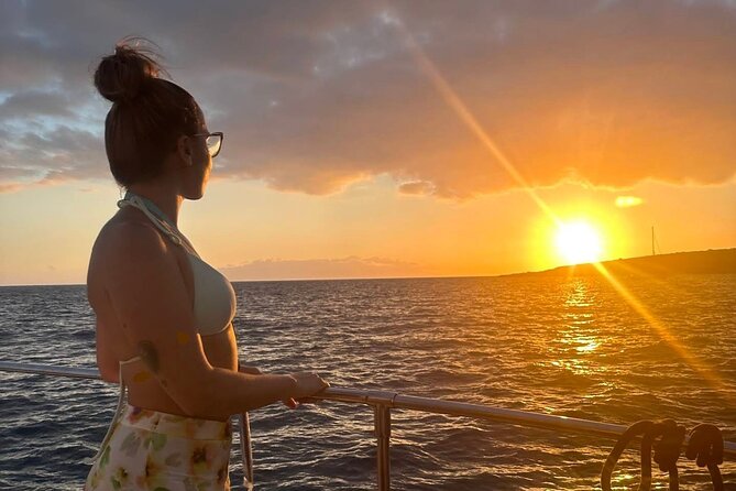 Tenerife Sunset Catamaran tour with transfer - Food and Drinks included. - Key points before you go