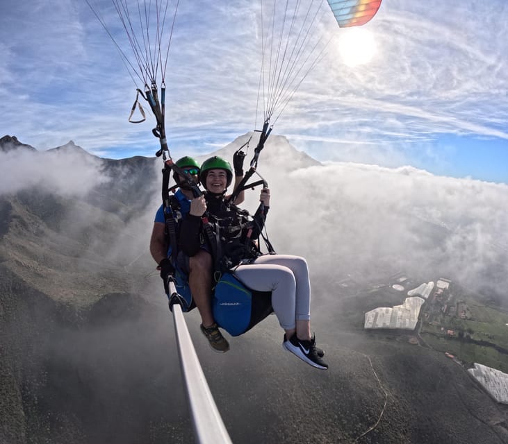 Tenerife: Tandem Paragliding in Adeje with hotel transfer - Takeoff From Around 800m: The Moment the Ground Drops Away