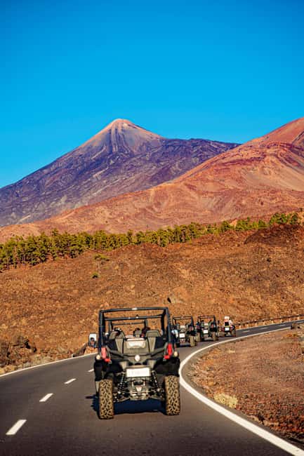 Tenerife: Teide Mountain Buggy On-Road GuidedTour with drink - Driving from pine forests to volcanic terrain