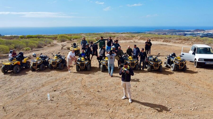 Tenerife: Teide Volcano Sunset Quad Bike Tour with Drinks - Drinks, snacks, and the photo add-on decision