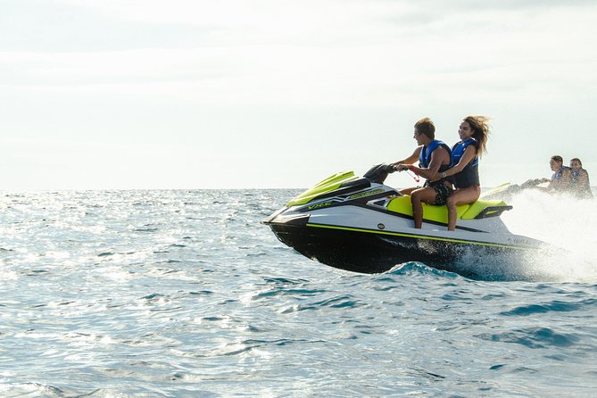 Tenerife Water Sports Package with 40 Min. Jet Ski and Parascending for 2 People - Where You Start: Water Sports Tenerife in Puerto Colón (Adeje)