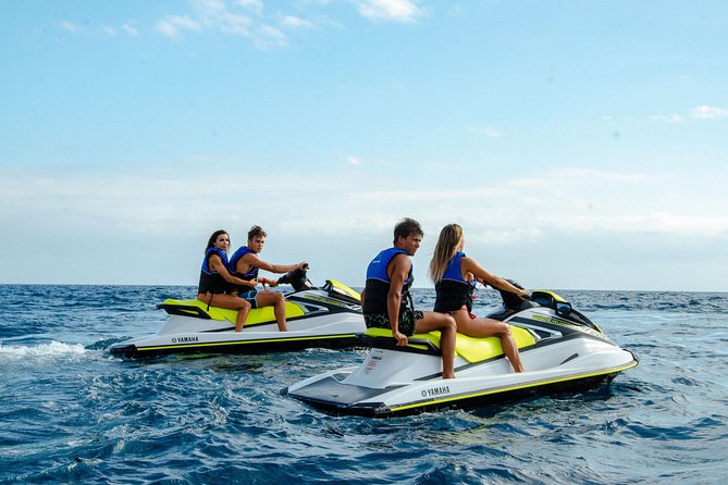Tenerife Water Sports Package with 40 Min. Jet Ski and Parascending for 2 People - Jet Ski Safari Setup: instructions, routes, and what “conditions permitting” means