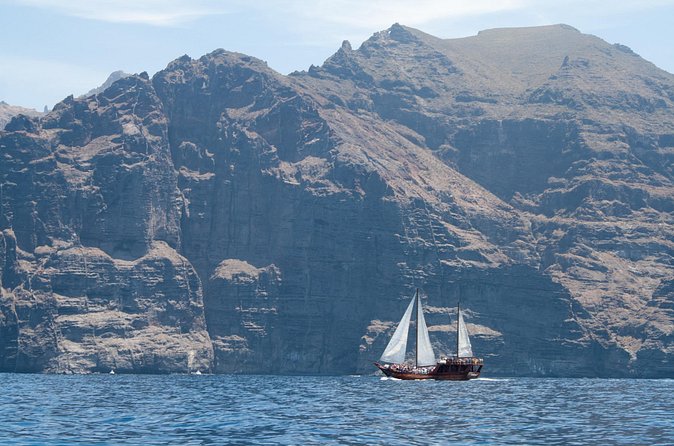 Tenerife : Whales and Dolphins with Food and Bath in Los Gigantes - The boat experience: what a wooden boat day feels like