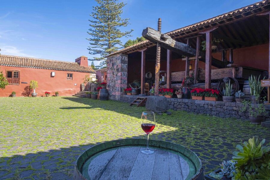 Tenerife: Wine Museum Ticket with Local Wines & Food Tasting - 17th-century architecture, the press house, and the courtyard details