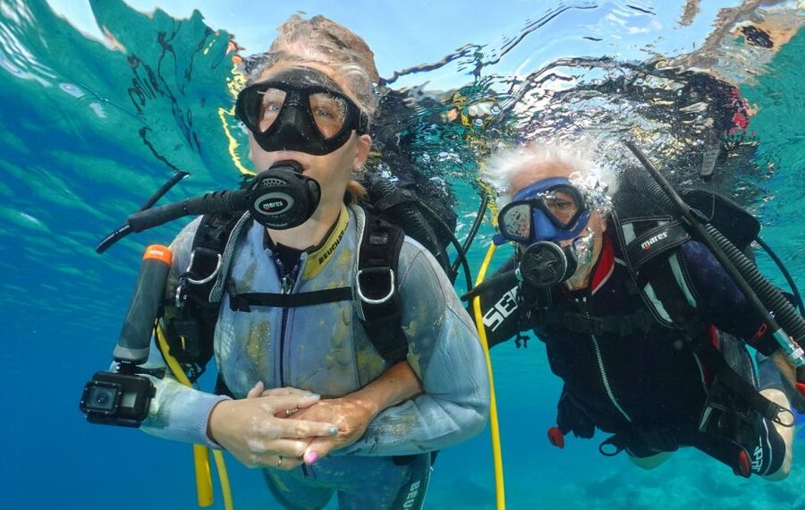 Try diving for the first time in turtle area - Photos and videos: the real memento after your first scuba session