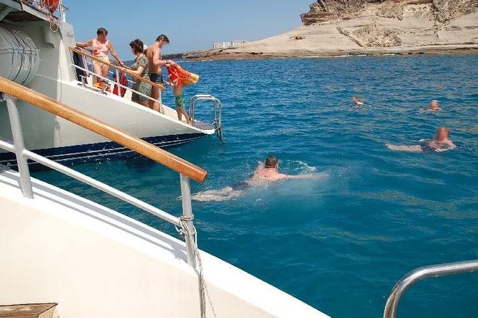 Western Tenerife Cruise with Lunch and Open Bar - Masca Bay swim time: fun, but manage expectations
