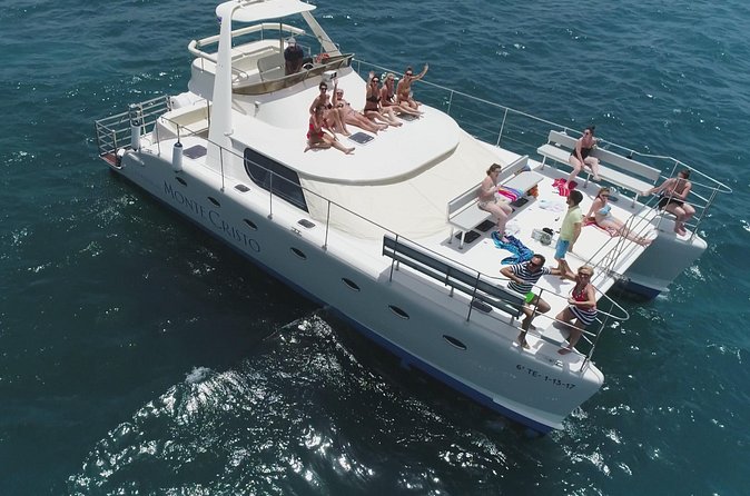 Whale and Dolphin Watching Catamaran with Transfer and Buffet - Swimming and snorkel off the catamaran: what you really need